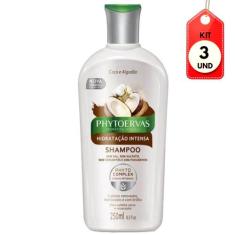 Kit C/03 Phytoervas Hidratação Intensa Shampoo 250ml