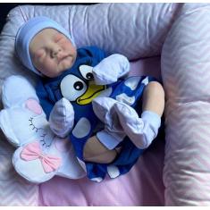 Boneca realista recém nascida - Casa do reborn