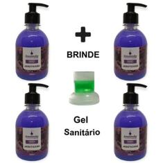 4 Sabonete Líquido Perfumado Grosso Hidratante Corporal Cheiroso 250ml
