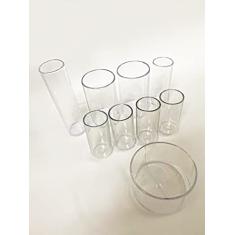 Copos das Provas Operatórias Piagetianas - Casa do Psicopedagogo - Polipropileno - Copos de Teste - copos de avaliação psicopedagógica - Copo