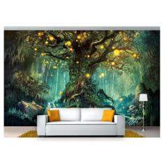 Papel De Parede Floresta Encantada Natureza 3M² Xna160