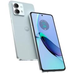 Smartphone Motorola Moto G84 5G Azul com Vegan Leather 256GB, 8GB + 8GB RAM Boost, Tela de 6.5"e Processador Snapdragon 695