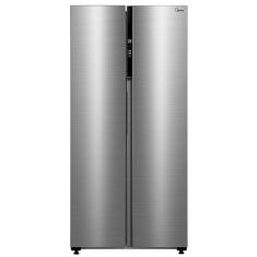 Geladeira Midea MD-RS598FGA Inverter Side By Side 442L - Inox