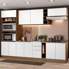 Cozinha Completa Madesa Stella 290001 Com Armário E Balcão