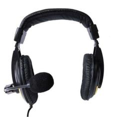 Fone com Microfone Headset Knup  Kp 320