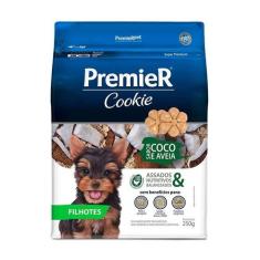 Biscoito Premier Cookie Para Cães Filhotes De Pequeno Porte Sabor Coco