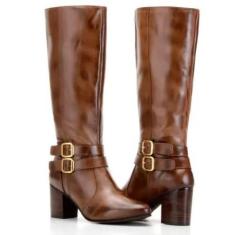 Bota Montaria de Salto e Cano Longo Couro Capelli, 40