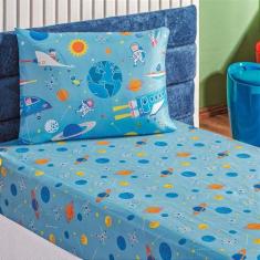 Jogo de cama lençol Bouti Kids Solteiro Toque Macio Estampado Infantil