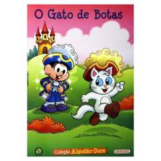 Livro Turma da Mônica O Gato de Botas Mauricio de Sousa