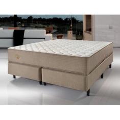 Cama Box King Size Relax Duo Confort II Molas Ensacadas 193x203x70 - B