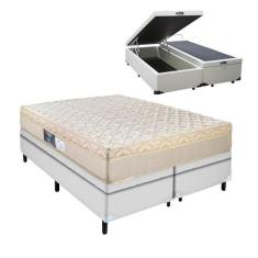 Cama Arezzo Box Baú King Molas Ensacadas Portobel Colchões