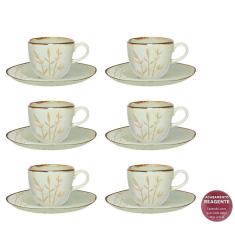 Conjunto 6 Xícaras Grandes Chá 220ml Ryo Bambu - Oxford