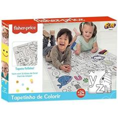 Tapete Para Colorir c/ Giz De Cera - Fun F0055-8