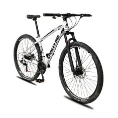 Bicicleta Aro 29 Spaceline Vega Alumínio 24v Freio a Disco Supensão MTB