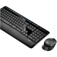 Kit Teclado e Mouse Logitech MK345 Preto Sem Fio