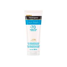 Protetor Solar Neutrogena Sun Fresh FPS 70 200ml
