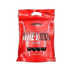 Proteína Concentrada Integralmedica Whey 100% Pure 1,8kg Pouch, Chocol