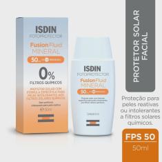 Protetor solar isdin fusion fluid mineral FPS50 50ML