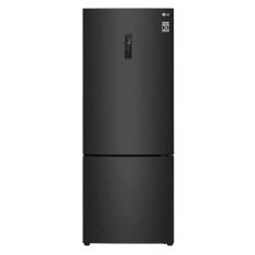Geladeira Smart Gcb569nq Frost Free Inverse 451 Litros Lg Preto 110v