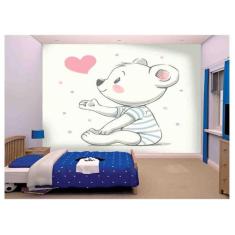 Papel De Parede Infantil Ursinho Quarto Bebê Azs149 - Você Decora