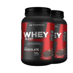 2x whey protein de chocolate 900g hf suplements, PREMIUM