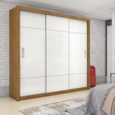 Guarda Roupa Casal 3 Portas de Correr Lotse - Carioca Móveis