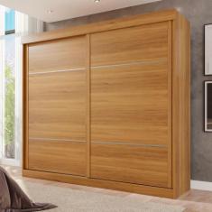 Guarda Roupa Casal 2 Portas 6 Gavetas Trancoso - Valverde Móveis