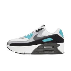 Nike Tênis feminino Air Max 90 LV8, Summit branco/cinza lobo/preto/cinza fumê, 41