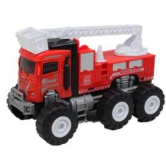 Caminhão de Bombeiro de Brinquedo com Luz e Som 9913-1D - Dorémi - COM