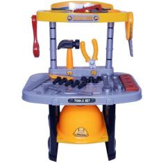 Kit Ferramentas Infantil Bancada Oficina com 54 Peças Brinquedo Crianç