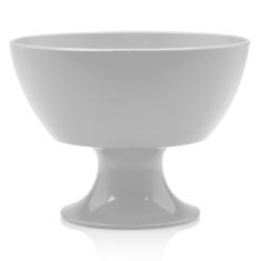 Taça Para Sobremesa Luna 300ml Pote Prato De Sobremesa Branco