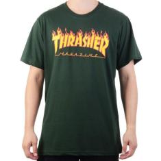 Camiseta Thrasher Flame Logo