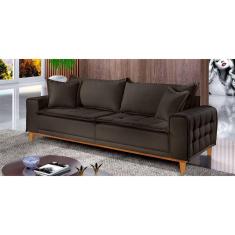 Sofá Fixo Orfeu Até 4 Lugares Luxo 220cm Castellar Móbile