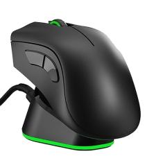 MOOKEENONE Base de carregamento de mouse sem fio para Logitech G Pro X RGB Charger para Razer DeathAdder V2 Pro Acessório de mouse