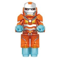 Boneco Blocos De Montar Homem De Ferro Armor Mark 36