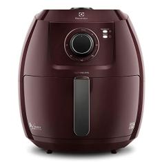 Fritadeira Eletrica Airfryer Family Efficient 5l Electrolux Eaf51-220v Vermelho Escuro