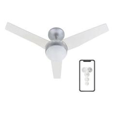 Ventilador Teto Jet 110cm 220v Controle, Bluetooth - Aliseu, 220V