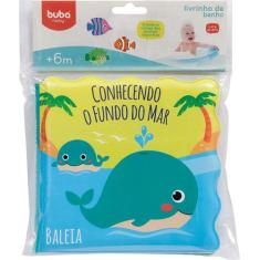 Livrinho De Banho - Conhecendo O Fundo Do Mar - Buba