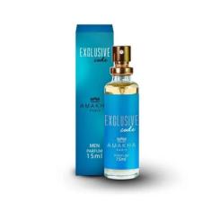 Perfume Masculino Exclusive Code Amakha Paris 15ml Para Bolso