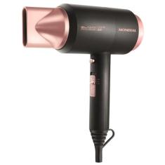 Secador de Cabelo Mondial Black Rose Ion SC-38 - 1900W - 220V - Preto 