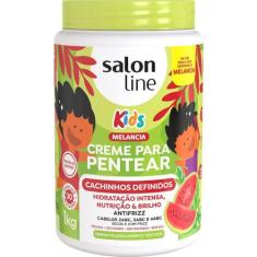 Creme De Pentear Salon Line Cachinhos Definidos Kids 1kg