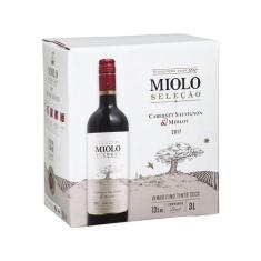 Vinho Miolo Tinto Selecao Cabernet Merlot Bag 3L