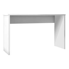 Mesa para Escritório Home Office sem Gaveta Emma Branco