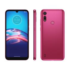 Smartphone Motorola Moto E6S 32GB Pink 4G Octa-Core 2GB RAM 6,1” Câm. Dupla + Selfie 5MP