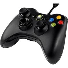 Controle Com Fio Xbox 360 E Pc Slim Joystick Original Feir