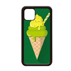 Green Matcha picolés de sorvete para iPhone 12 Pro Max Capa para Apple Mini Mobile Case