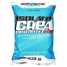 Isolate Crea Protein - 900g Refil Morango - Body Nutry