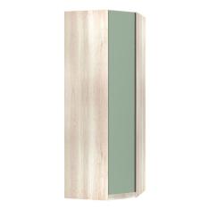 Guarda Roupa Modulado Canto Obliquo 1 Porta 1 Cabideiro 6 Prateleiras Prime Luciane Móveis