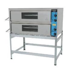 Forno Industrial Elétrico 2 Câmaras de 14 cm Inox FIE2C90x70 Metalmaq,