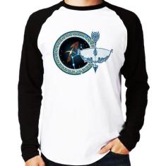 Camiseta Raglan Signo Sagitário Astrologia Manga Longa - Foca na Moda,